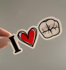 I Love Molars Sticker