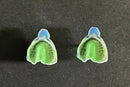 Dental Impression Earrings: Tooth Studs