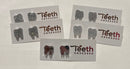 Glitter Tooth Earrings: Dental Hygienist Gift