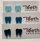 Turquoise Tooth Earrings: Dental Hygiene Jewelry, Hypoallergenic Studs