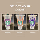 Dental Babe Starbucks Cold Cup: Rose Gold Dentist Gift (24 oz)
