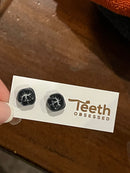 Glitter Molar Stud Earrings: Hypoallergenic Dental Jewelry Gift