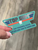 Top Gum Dental Hygiene Sticker