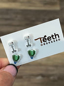 Dental Impression Earrings: Tooth Studs