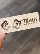 Dental Wizard Tooth Earrings: Hypoallergenic Studs
