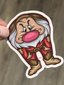 Dwarf Tooth Sticker, Dwarf Tooth Sticker, Teeth Stickers, Dental Hygienist, Dental Assistant Sticker, Pedo Sticker Dentist