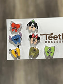 Glitter Tooth Earrings: Hypoallergenic Dental Assistant Gift