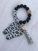 Leopard Tooth Dental Keychain