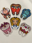 Queen of Hearts Tooth Sticker: Dental Hygienist Gift