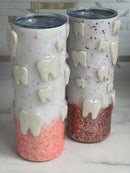 Dental Tumbler: 16oz Insulated Stainless Steel, Dental Gift