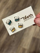 Tooth Hulu Earrings: Dental Hygienist Gift