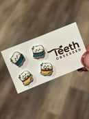 Tooth Hulu Earrings: Dental Hygienist Gift