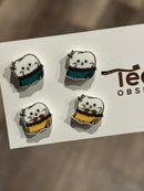 Tooth Hulu Earrings: Dental Hygienist Gift