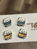 Tooth Hulu Earrings: Dental Hygienist Gift