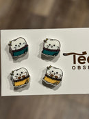 Tooth Hulu Earrings: Dental Hygienist Gift