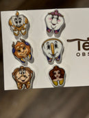 Glitter Tooth Earrings: Dental Assistant Gift