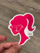 Dental Babe Sticker
