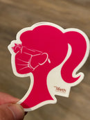 Dental Babe Sticker