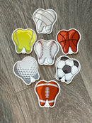 Sports Tooth Stickers