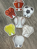 Sports Tooth Stickers