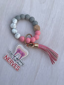 Getting On My Nerves Keychain