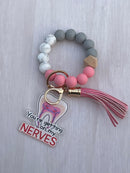 Getting On My Nerves Keychain