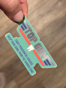 Top Gum Dental Hygiene Sticker