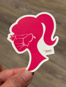 Dental Babe Sticker