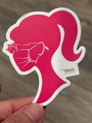 Dental Babe Sticker