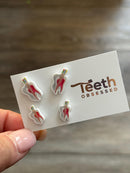 Root Canal Earrings with Guttaa