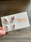 Root Canal Earrings with Guttaa