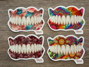 Denture Sticker, Dental Gift, Dental Cling, Tooth Sticker, Dental Assistant, Dental Hygienist, Dental Laboratory, CDT, Dental Grad