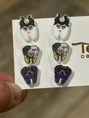Whimsical Tooth Character Earrings: Dental Hygienist Gift
