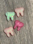 3 Acrylic Tooth Magnets: Dental Office Decor