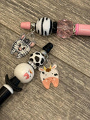 Cow and Giraffe Tooth Bubble Pen