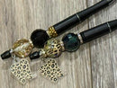 Leopard Tooth Charm Pen: Handmade Dental Gift