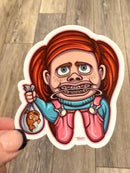 Nautical Tooth Stickers: Girl, Turtle, Octopus and Fish