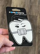 Silver Braces Phone Grip
