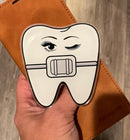 Silver Braces Phone Grip