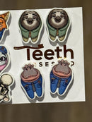 Zoo Tooth Animal Earrings