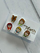 Scooby Tooth Earrings