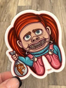 Nautical Tooth Stickers: Girl, Turtle, Octopus and Fish