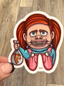 Nautical Tooth Stickers: Girl, Turtle, Octopus and Fish