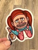 Nautical Tooth Stickers: Girl, Turtle, Octopus and Fish