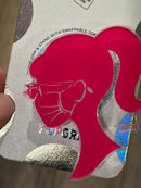 Pink Dental Team Member with Loupes Phone Grip