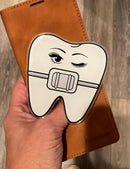Silver Braces Phone Grip