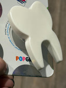 White Tooth Phone Grip