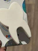 White Tooth Phone Grip