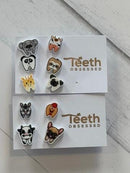 Farm Animal Tooth Earrings: Dental Assistant Gift