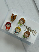Scooby Tooth Earrings